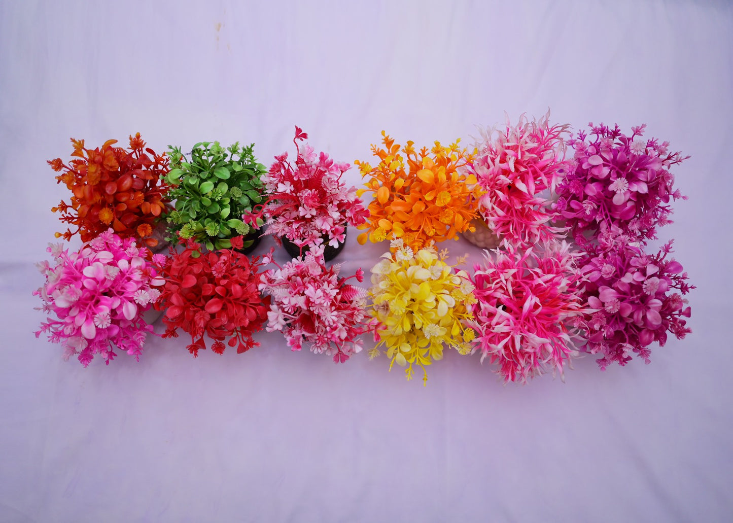 PUREZZAH Decorative Artificial Flower Jars for Uniqueness.
