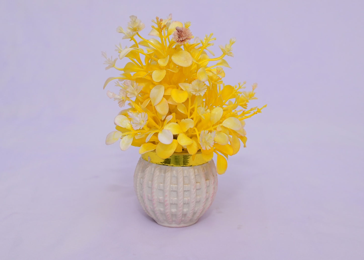 PUREZZAH Decorative Artificial Flower Jars for Uniqueness.