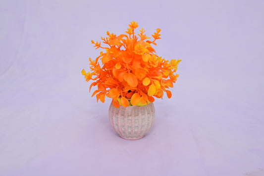 PUREZZAH Decorative Artificial Flower Jars for Uniqueness.