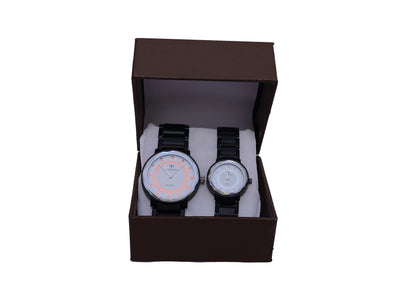 Elegant ChronoX Watch Combo for Pairs.