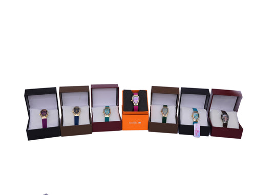 Female AURORA Diamond Shape Watch.