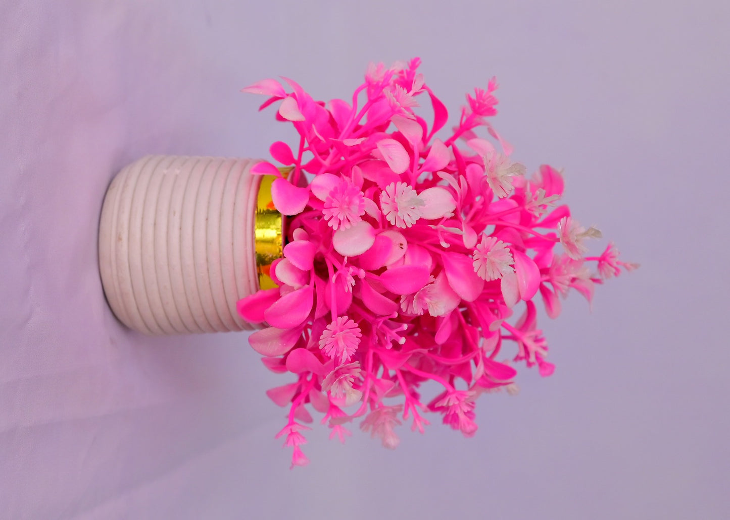 PUREZZAH Decorative Artificial Flower Jars for Uniqueness.