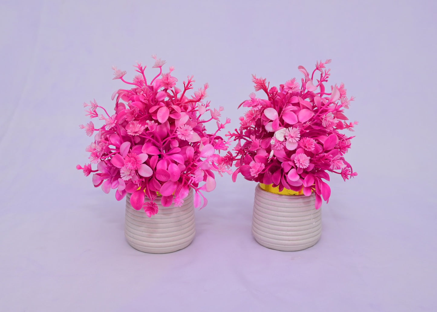 PUREZZAH Decorative Artificial Flower Jars for Uniqueness.